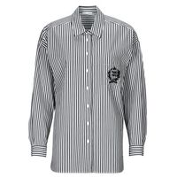ikks camisa chemise oversize cotton para mujer