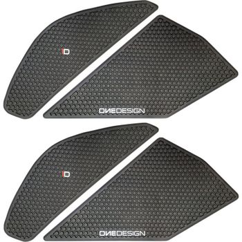 Rodilleras depósito Kawasaki ZX-10 R '11- par negro