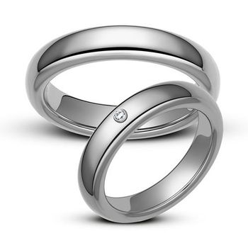 Anillos de pareja de tungsteno