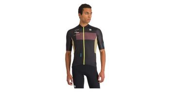 Maillot de manga corta sportful breakout supergiara negro
