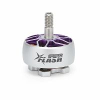 flyfishrc flash 2207 1850kv 6s  2750kv 4s motor brushless unibell gris purpura para drones fpv de carreras freestyle rc