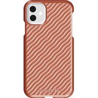 ocean wave iphone 11 case - coral coral