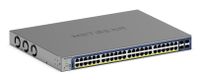 switch netgear 48x 10g rj-45 poe 4x sfp rack gestionado apilable alto rendimiento