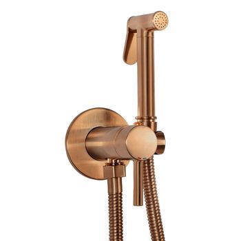 Grifo De Bidé Rea Lungo Loop Brush Cooper