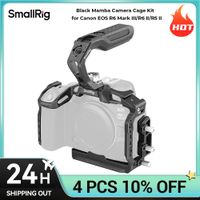 kit de jaula portatil smallrig black mamba para canon eos r6 mark iii con abrazadera de cable para el asa superior 5960