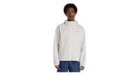 chaqueta impermeable new balance better run gris  hombre