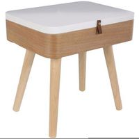 mesa maleta de madera cmp iberica 40 x 30 x 523 cm bicolor