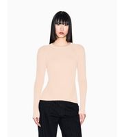 ax armani exchange para mujer xw001883af10352u6149 jersey raglan beige xs casual viscosa manga larga