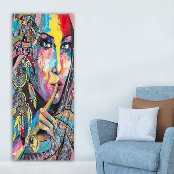 Pintura Decorativa Lienzo Dky4324528998_50120 Multicolor 50x120