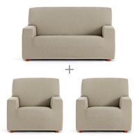 fundas de sofa mod7 elastica troya 3-1-1 pl c11