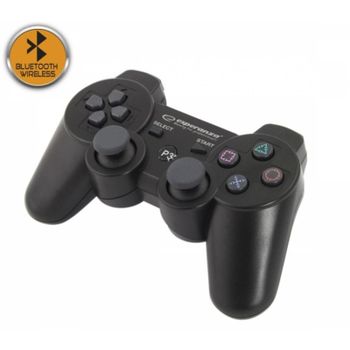 Joystick Esperanza EGG109K Bluetooth Wireless Negro para Playstation 3