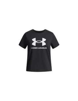 Camiseta Under Armour Big Logo Ss Niña Negro