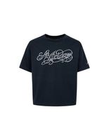 camiseta jordan air ss gfx t infantil azul marino