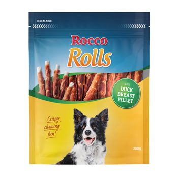 Rocco Rolls Chew Sticks  - with Duck Fillet (200g)