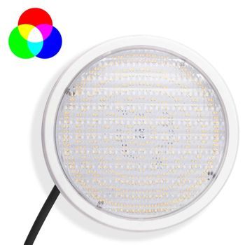 Bombilla Piscina Par56 Rgb Extraplana 12v Ac 17w Ip68 Lumina