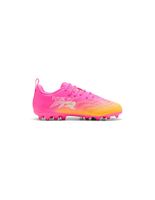 botas de futbol puma future 9 play mg jrpoison pink-sun nino