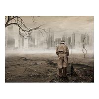 papel pintado 3d - ghosts city 400x309 cm