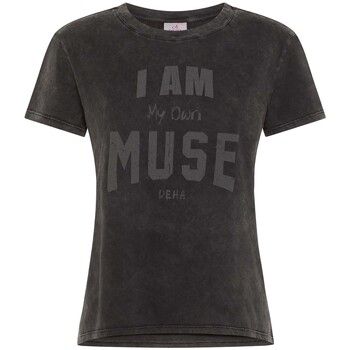 Deha Camiseta Marbled Graphic para mujer