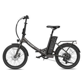 Bicicleta Eléctrica Urbana Fafrees F20 Lasting, Sensor De Par, 36 V, 250 W, 18,2 Ah, Color Negro