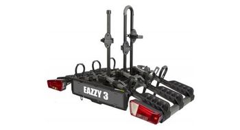 Buzz rack  eazzy 3 portabicicletas de enganche 13 clavijas   3 bicicletas negro