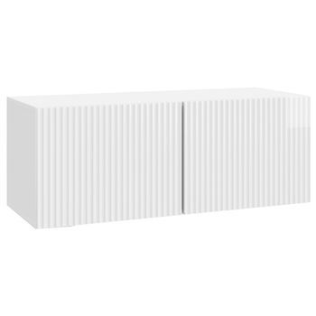 Mueble Para Tv De Pared 78,5 X 31 X 30 Cm Brillante Vidaxl
