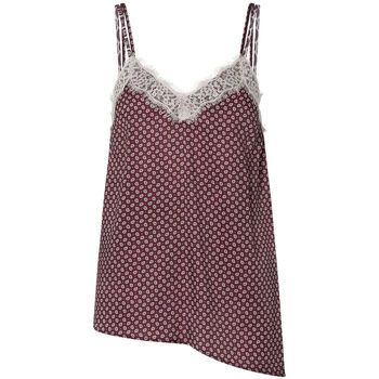 Liu Jo Blusa Top con detalles en encaje para mujer