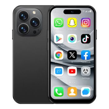 SOYES M17 Pro Mini de 4 pulgadas Android 12.0 2GB+16GB/3GB+64GB Doble SIM 2000mAh Cámara HD de 5MP Reconocimiento facial