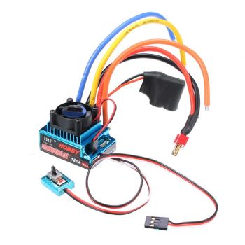 TSKY 120A 1/10 1/8 6v ESC Sin Escobillas/Sin Escobillas sin Sentido Parte para Coche RC