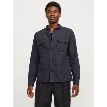 Jack & Jones Camisa manga larga 12269262 TRAVIS-BLACK DENIM para hombre