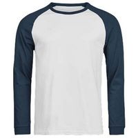 tee jays camiseta manga larga unlabeled para hombre