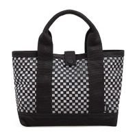 vans mesh mono tote bag - black