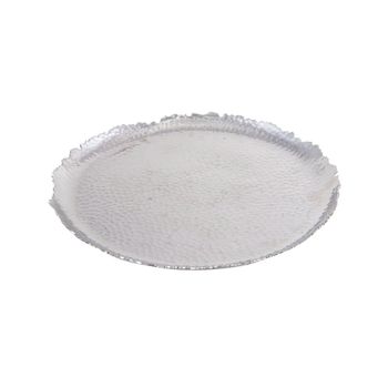 Plato de servicio 31cm martillado
