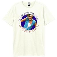 amplified clothing camiseta lets get physical para mujer
