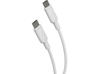 cable usb-c - muvit for change mcusc0008 de a usb tipo c 12 m 60w blanco