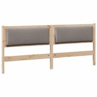 cabeceropanel de cabecero otro marron 180 cm madera maciza de pino