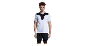 Maillot de manga corta x bionic corefusion run blanco hombre