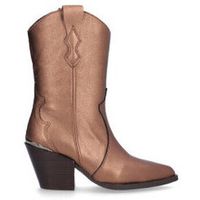 alpe deportivas moda botin cowboy piel metalizada lenea vermont fabricada en espana para mujer