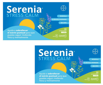Serenia Estrés 2x30 Cápsulas FORMATO AHORRO 25% descuento