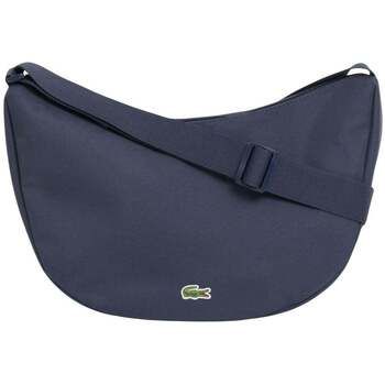 Lacoste Bolso de mano Bolso de media luna mediano Neocroc de azul para hombre