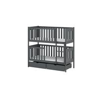litera dawid 90x200 gris