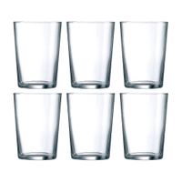 juego de 6 vasos altos vidrio 50 cl
