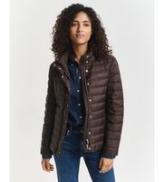 gant para mujer 4700481 chaqueta de plumon ligera marron m casual poliester reciclado