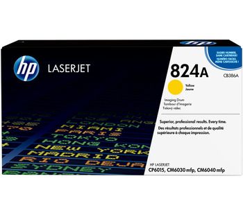 HP 824A Yellow Imaging Drum, Yellow