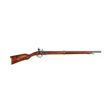Outlet Réplica De Rifle De Chispa Con La Insignia De Napoleón En La Empuñadura Del Año 1807, Fabricada En Metal Y Madera Con Mecanismo Simulador De Carga Y Disparo, Con Cañón Ciego, No Funciona, Para Decoración
