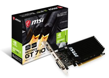 MSI GeForce GT710 2GB GDDR3 Low Profile