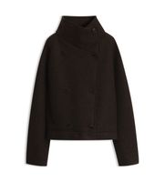 boss para mujer 50568523 abrigo calola negro 36 casual clasico poliester