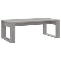 mesa de centro minimalista moderna 102 x 50 x 35 cm madera de ingenieria gris dec039975