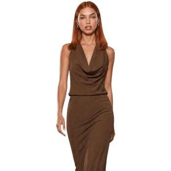 I Am Vestidos Top Collo Morbido crinkle 25422V78 para mujer