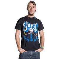 ghost camiseta manga larga papa band para hombre