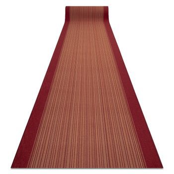 Alfombra De Pasillo Con Refuerzo De Goma  Carnaby Anaranjado 80cm 80x820 Cm